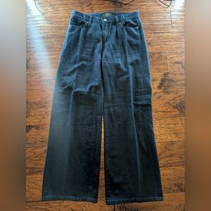 Banana Republic Dark Wash Wide Leg Pants Size 28